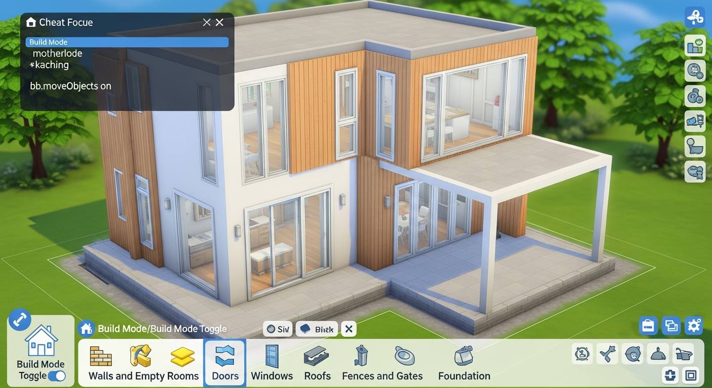 Die Sims 4: Beste Cheats für den Baumodus