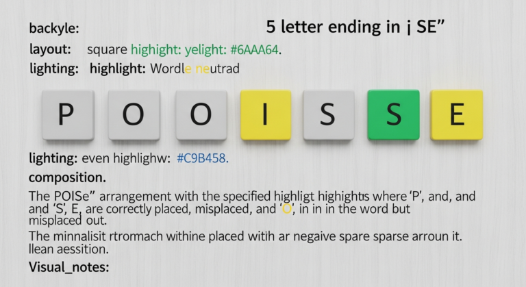 5-Buchstaben-Wörter auf -SE: Komplette Liste für Wordle & Wortspiele
