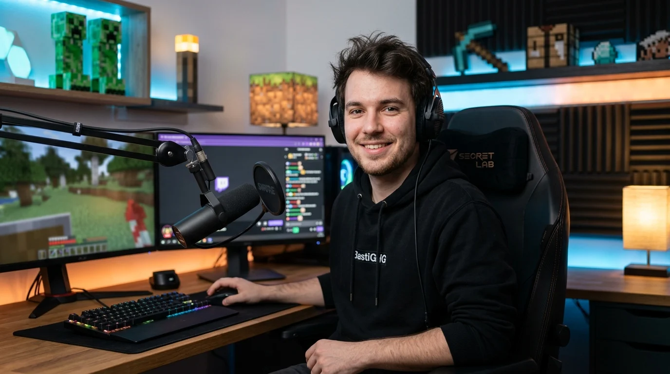 BastiGHG: Wer ist Bastian, was bedeutet GHG und was macht er auf Twitch und YouTube?
