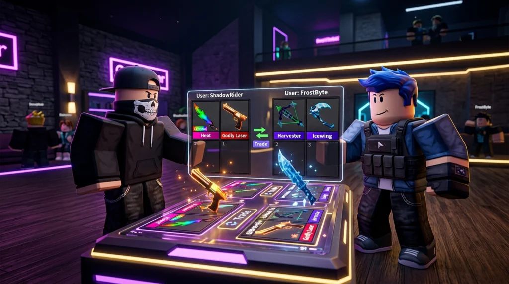 Bloxswaps: Was ist es und wie funktioniert das automatisierte MM2-Trading?