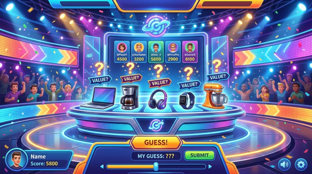 Preise erraten online: Die besten kostenlosen Guess-the-Price-Spiele