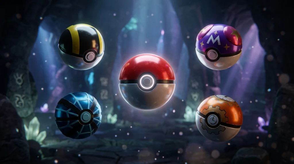 Pokéball – Was er ist, wie er funktioniert und welche Varianten du kennen musst