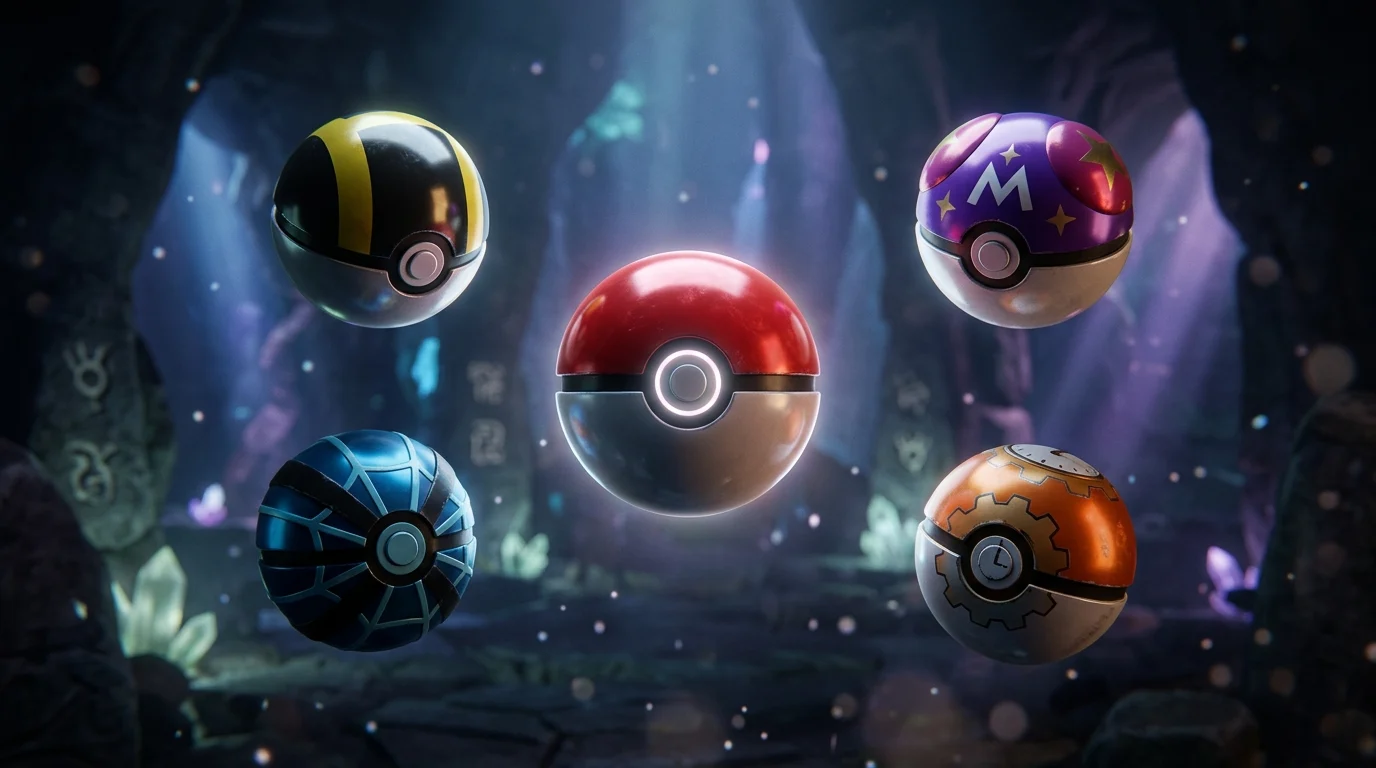 Pokéball – Was er ist, wie er funktioniert und welche Varianten du kennen musst