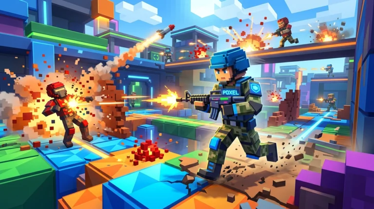 Poxel.io: Das browserbasierte FPS-Spiel erklärt – Modi, Waffen und Einstiegstipps