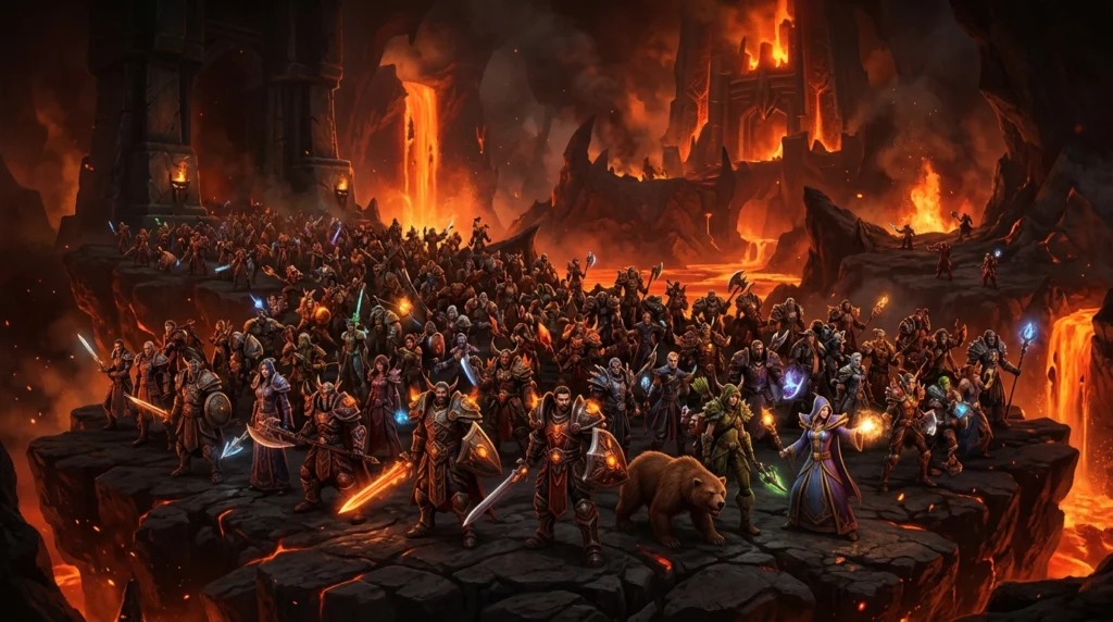 Sauercrowd: Das WoW-Hardcore-Event von Papaplatte, HandOfBlood und Metashi12 erklärt