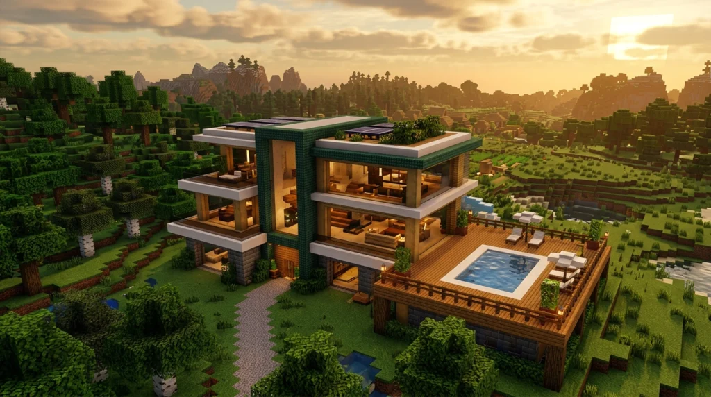 Minecraft Haus Ideen: Die besten Bauideen von einfach bis modern