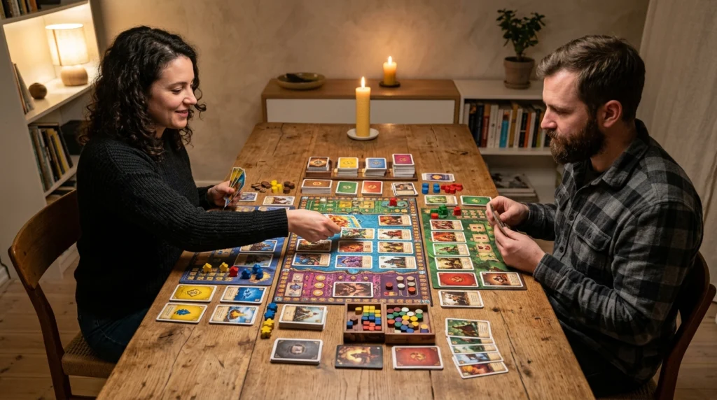 Spiele zu zweit: Die besten Brett-, Karten- und Onlinespiele für 2 Personen
